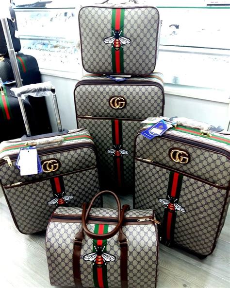 gucci luggage sets